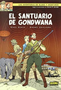 portada Blake y Mortimer 18. El Santuario de Gondwana (in Spanish)