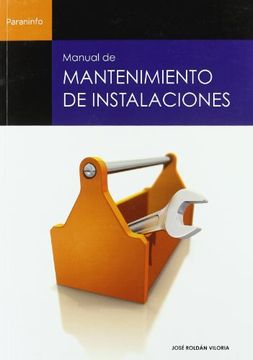portada Manual de Mantenimiento de Instalaciones (in Spanish)