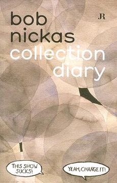 portada bob nickas: collection diary