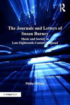 portada the journals and letters of susan burney (in English)