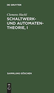 portada Schaltwerk- und Automatentheorie, i (en Alemán)
