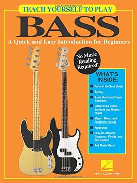 portada Teach Yourself to Play Bass Quick & Easy Introduction BGTR Book