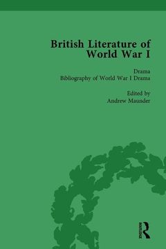 portada British Literature of World War I, Volume 5 (en Inglés)