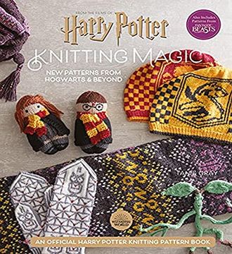 portada Harry Potter Knitting Magic: New Patterns From Hogwarts & Beyond (en Inglés)