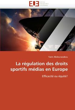 portada La Regulation Des Droits Sportifs Medias En Europe