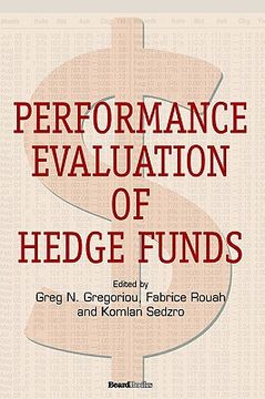 portada performance evaluation of hedge funds (en Inglés)