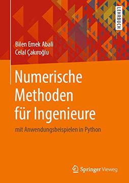portada Numerische Methoden für Ingenieure: Mit Anwendungsbeispielen in Python (en Alemán)