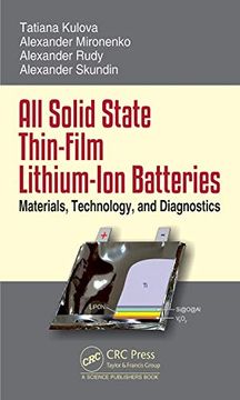 portada All Solid State Thin-Film Lithium-Ion Batteries: Materials, Technology, and Diagnostics (en Inglés)