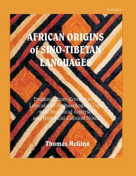 portada African Origins of Sino-Tibetan Languages Vol. 3 (en Inglés)