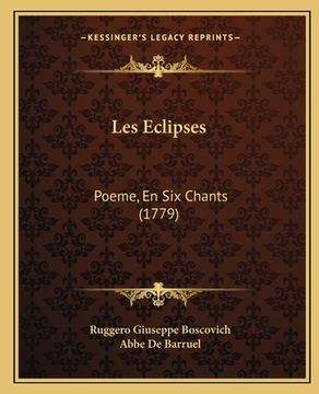 portada Les Eclipses: Poeme, En Six Chants (1779) (en Francés)