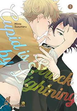 portada Cupid is Struck by Lightning 1: Romantisch-Humorvoller Highschool-Yaoi von der Erfolgsautorin Minta Suzumaru - Exklusive Sammelkarte in der 1. Auflage! (1) (en Alemán)
