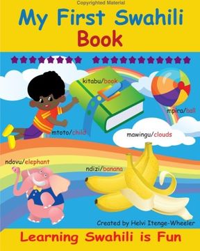 portada My First Swahili Book: Learning Swahili Is Fun! (Swahili Edition) (en Swahili)