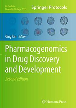portada Pharmacogenomics in Drug Discovery and Development (Methods in Molecular Biology, 1175) (en Inglés)