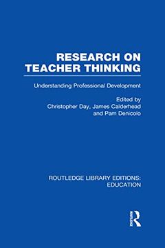 portada Research on Teacher Thinking (Rle edu n): Understanding Professional Development (en Inglés)