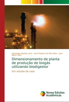 portada Dimensionamento de Planta de Produção de Biogás Utilizando Biodigestor (en Portugués)