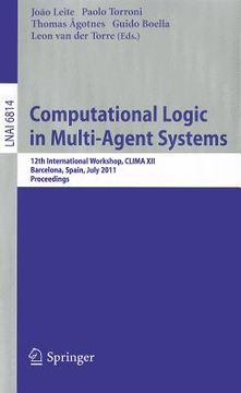 portada computational logic in multi-agent systems (en Inglés)