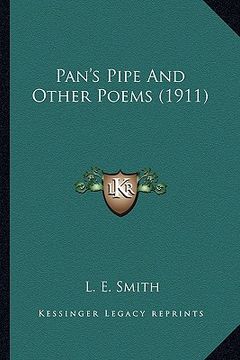 portada pan's pipe and other poems (1911)