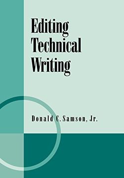 portada Editing Technical Writing (en Inglés)