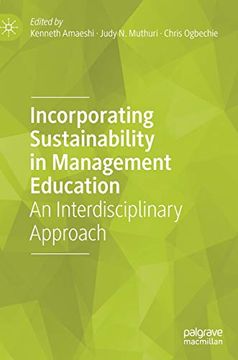 portada Incorporating Sustainability in Management Education: An Interdisciplinary Approach (in English)
