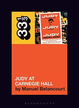 portada Judy Garland's Judy at Carnegie Hall (en Inglés)