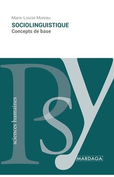 portada Sociolinguistique: Concepts de base (in French)