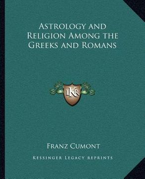 portada astrology and religion among the greeks and romans (en Inglés)