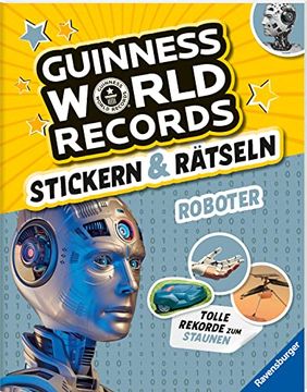 portada Guinness World Records Stickern und Rätseln: Roboter (en Alemán)