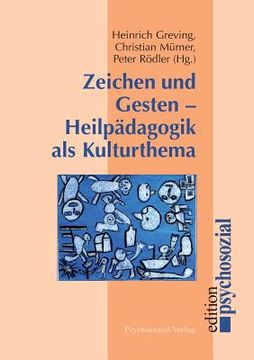 portada Zeichen und Gesten - Heilpädagogik als Kulturthema (en Alemán)