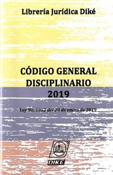 portada CODIGO GENERAL DISCIPLINARIO 2019