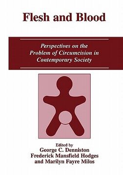 portada flesh and blood: perspectives on the problem of circumcision in contemporary society (in English)