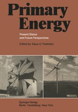 portada primary energy: present status and future perspectives (en Inglés)