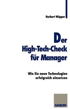 portada Der High-Tech-Check Für Manager: Wie Sie Neue Technologien Erfolgreich Einsetzen (in German)