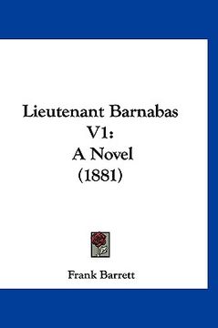 portada lieutenant barnabas v1: a novel (1881)