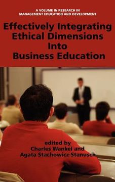portada effectively integrating ethical dimensions into business education