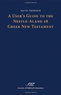 portada 9: A User's Guide to the Nestle-Aland 28 Greek New Testament (Text-Critical Studies)