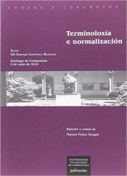 portada Terminoloxía E Normalización (en Gallego)