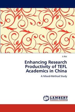 portada enhancing research productivity of tefl academics in china (en Inglés)