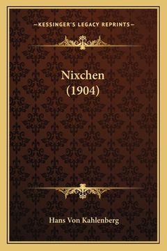 portada Nixchen (1904) (in German)