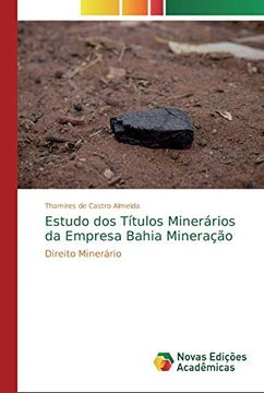 portada Estudo dos Títulos Minerários da Empresa Bahia Mineração