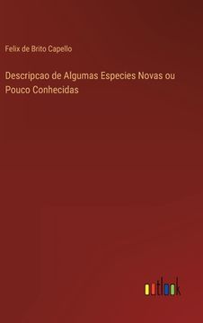 portada Descripcao de Algumas Especies Novas ou Pouco Conhecidas (in Portuguese)