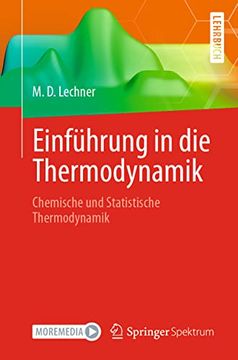 portada Einführung in die Thermodynamik: Chemische und Statistische Thermodynamik (in German)