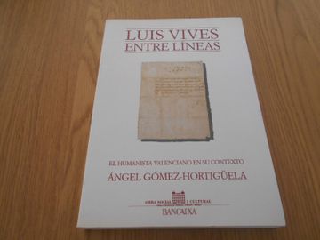 portada Luis Vives Entre Lineas