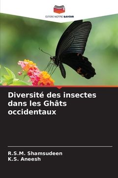 portada Diversité des insectes dans les Ghâts occidentaux (in French)