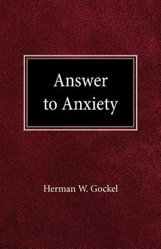 portada answer to anxiety (en Inglés)