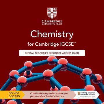 portada Cambridge Igcse™ Chemistry Digital Teacher's Resource Access Card (Cambridge International Igcse)