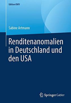 portada Renditenanomalien in Deutschland und den usa (en Alemán)
