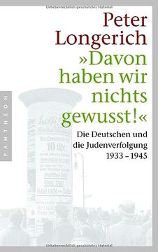 portada Davon Haben wir Nichts Gewusst! ": Die Deutschen und die Judenverfolgung 1933-1945 (en Alemán)