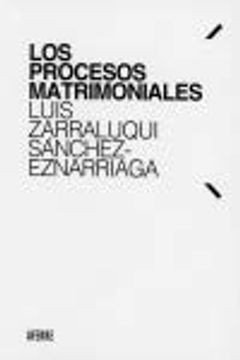 portada Los Procesos Matrimoniales (in Spanish)