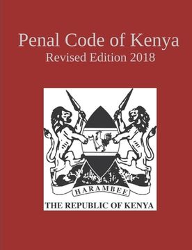 portada Penal Code of Kenya [Soft Cover ] (en Inglés)