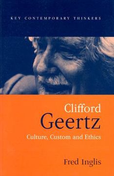 portada clifford geertz: culture custom and ethics